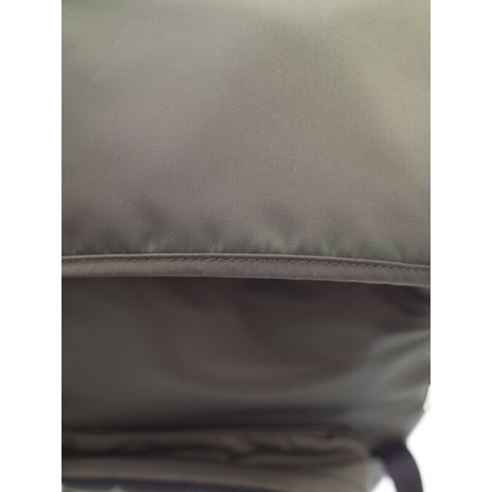 Prada olive green Tessuto nylon backpack Khaki Green - Picture 7 of 9